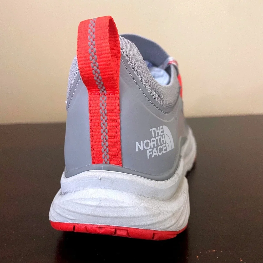 The North Face‎ Vectiv Womens Grey Red Trail Running Shoes NF0A4PFL Size 7